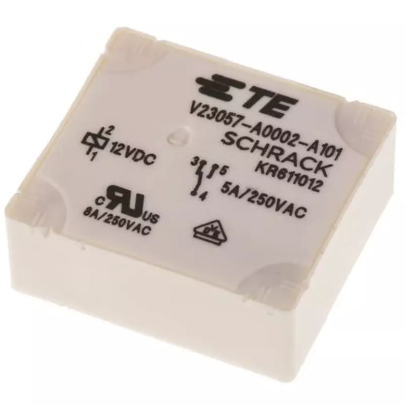 TE CONNECTIVITY Relay 1 Pole 28 mm Length, V23057A2A101