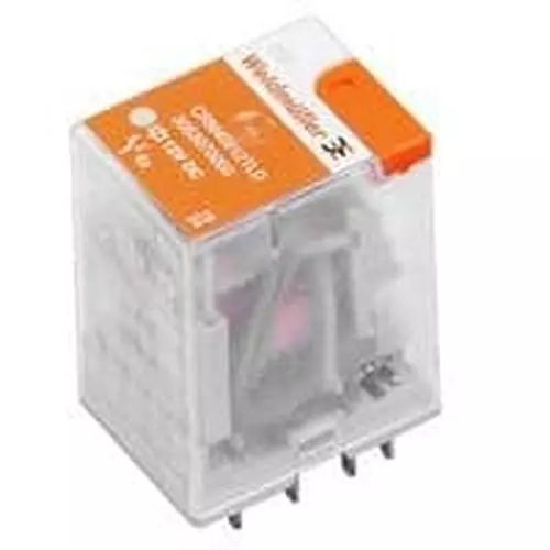 Weidmuller General Purpose Relay PCB Mount DPDT (2 Form C) 12 Amp, 3052770000