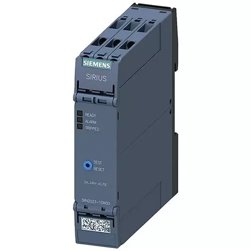 Siemens Protection Relay DIN Rail Mount 1 NO, 1 CO 1 Amp, 3RN20231DW30
