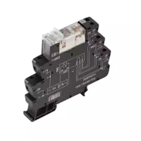 Weidmuller Electromechanical Relay DIN Rail Mount 2 Form C (DPDT-NO, NC) 8 Amp 250 V AC, 250 V DC, 1123500000