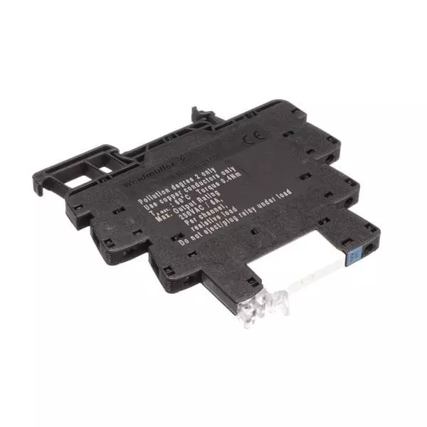 Weidmuller Pluggable Relay DIN Rail Mount 1 Form C (SPDT-NO, NC) 6 Amp 250 V AC, 250 V DC, 1984560000