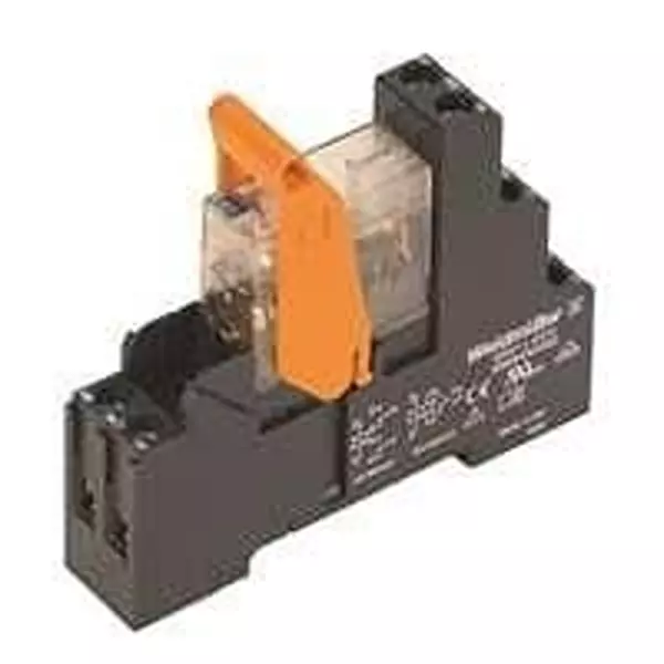 Weidmuller Pluggable Relay DIN Rail Mount 1 Form C (SPDT-NO, NC) 16 Amp 250 V AC, 8871000000