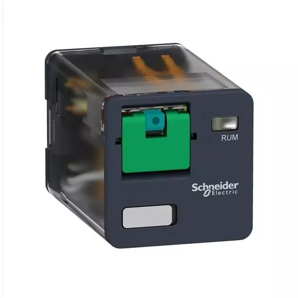 Schneider Electric Industrial Relay Socket Mount 3 Form C (3PDT-NO, NC) 10 Amp 277 V AC, RUMC31ED