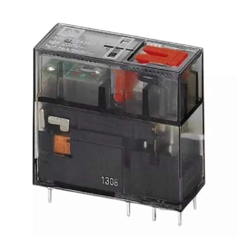 Phoenix Contact Single Relay Through Hole Mount 1 Form C (SPDT-NO, NC) 16 Amp 250 V AC, 250 V DC, 2987914