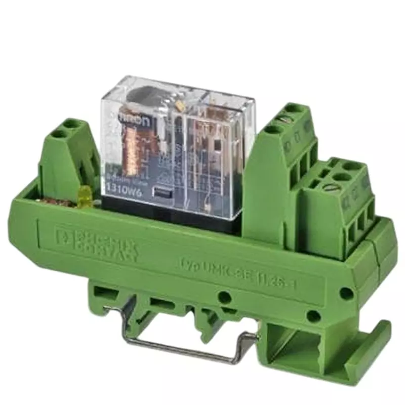 Phoenix Contact Relay Module DIN Rail Mount 1 Form C (SPDT-NO, NC) 5 Amp 250 V AC, 30 V DC, 5542231