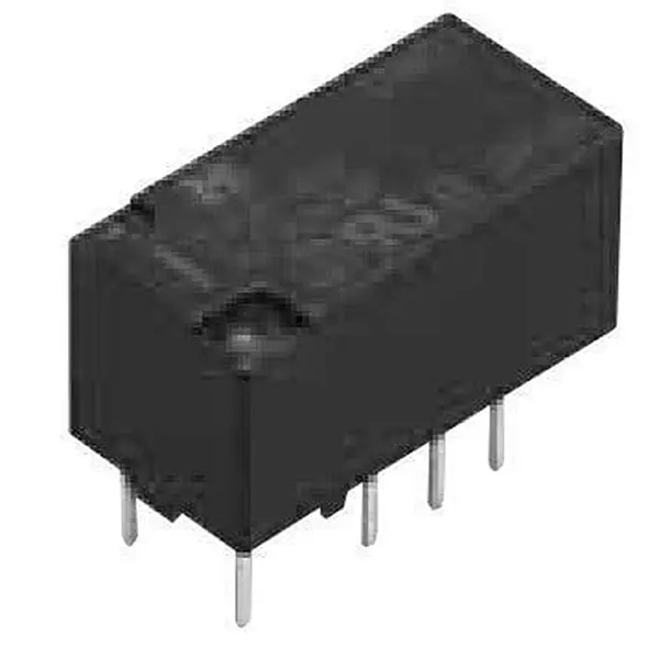Panasonic Communications Relay 2 Form C (DPDT-NO, NC) 9 V DC 2 Amp Solder Pin Termination Latching, TX2-L-9V