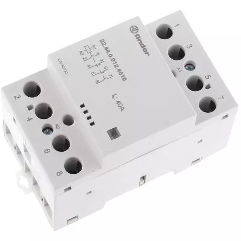 Finder Finder Relay AC/DC12 V Coil Voltage AC/DC12 V Rated Coil Voltage 176 A A Maximum Contact Current, 22.44.0.012.4610