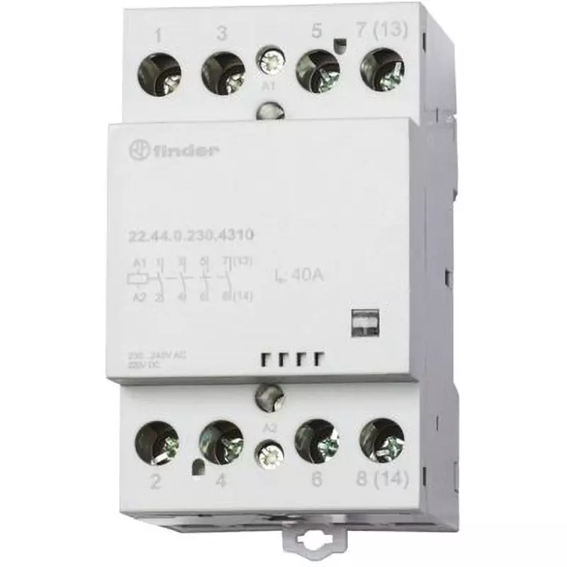 Finder Finder Relay AC120 V Coil Voltage AC120 V Rated Coil Voltage 176 A A Maximum Contact Current, 22.44.0.120.4610