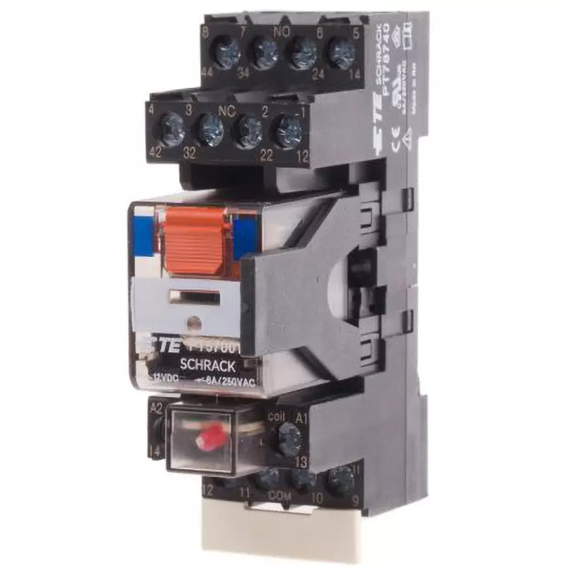 TE CONNECTIVITY Relay 4 Pole 73.5 mm Length, PT5S7LB2 9-1415075-1