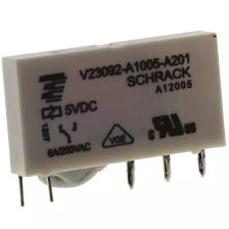 TE CONNECTIVITY Relay 1 Pole 28 mm Length, V23092A1005A201