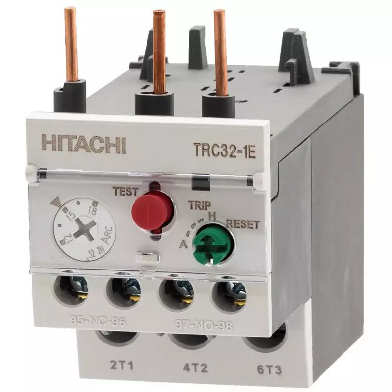 Hitachi Thermal Relay 1A1B Auxiliary Contacts, TRC32-1E 5.0A