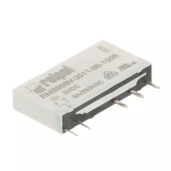 ALTECH Interface Relay Through Hole Mount SPDT 6 Amp 400 V AC, 250 V DC, RM699BV-3011-85-1005