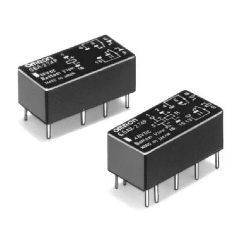 OMRON ELECTRONIC COMPONENTS Low Signal Relay 2 Form C (DPDT-NO, NC) 18 V DC 1 Amp Non-Latching, G6A-234P-ST-US-DC18