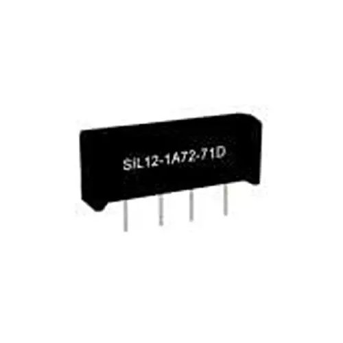 MEDER electronic Reed Relay 1 Form A (SPST-NO) 12 V DC, SIL12-1A72-71L