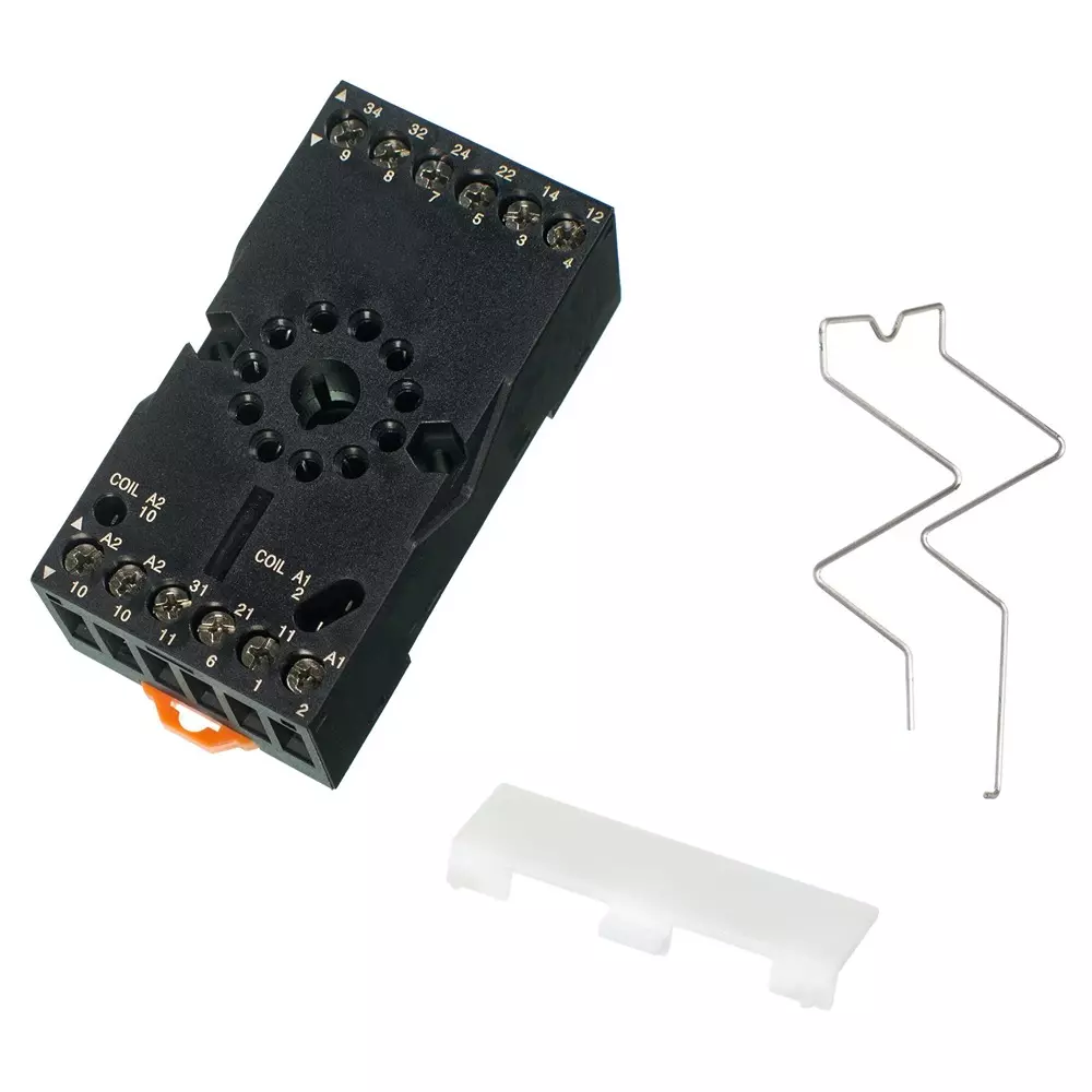 MULTICOMP PRO Relay Socket 12 Amp Current Rating 300 V Voltage 11 Pins No. of, MP005292