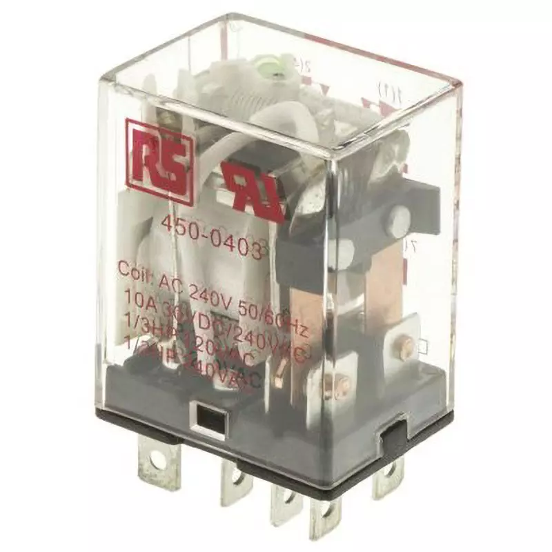RS PRO Reed Relay Plugin AC 240 V Rated Coil Voltage, 450-0403