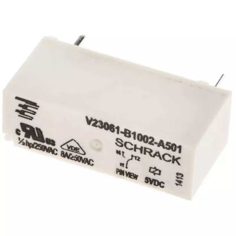 TE CONNECTIVITY Relay 1 Pole 30 mm Length, V23061B1002A501