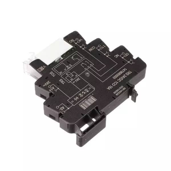 Weidmuller Electromechanical Relay DIN Rail Mount 1 Form C (SPDT-NO, NC) 16 Amp 250 V AC, 250 V DC, 1479680000