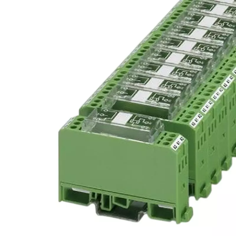 Phoenix Contact Relay Module DIN Rail Mount 1 Form C (SPDT-NO, NC) 6 Amp 250 V AC, 250 V DC, 2952910