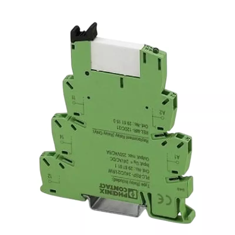 Phoenix Contact Industrial Relay DIN Rail Mount 1 Form C (SPDT-NO, NC) 250 V AC, 250 V DC, 2900320