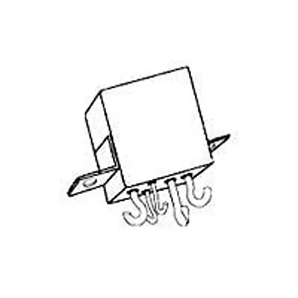 TE CONNECTIVITY General Purpose Relay Panel Mount 1 Form C (SPDT-NO, NC), 3-1617748-0