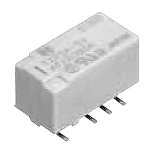 Panasonic Communications Relay 2 Form C (DPDT-NO, NC) 12 V DC 1 Amp Dual Coil Latching, TXS2SA-L2-12V