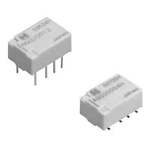 Panasonic Slim Form Relay 2 Form C (DPDT-NO, NC) 6 V DC 2 Amp Solder Pin Termination Non-Latching, AGQ20006