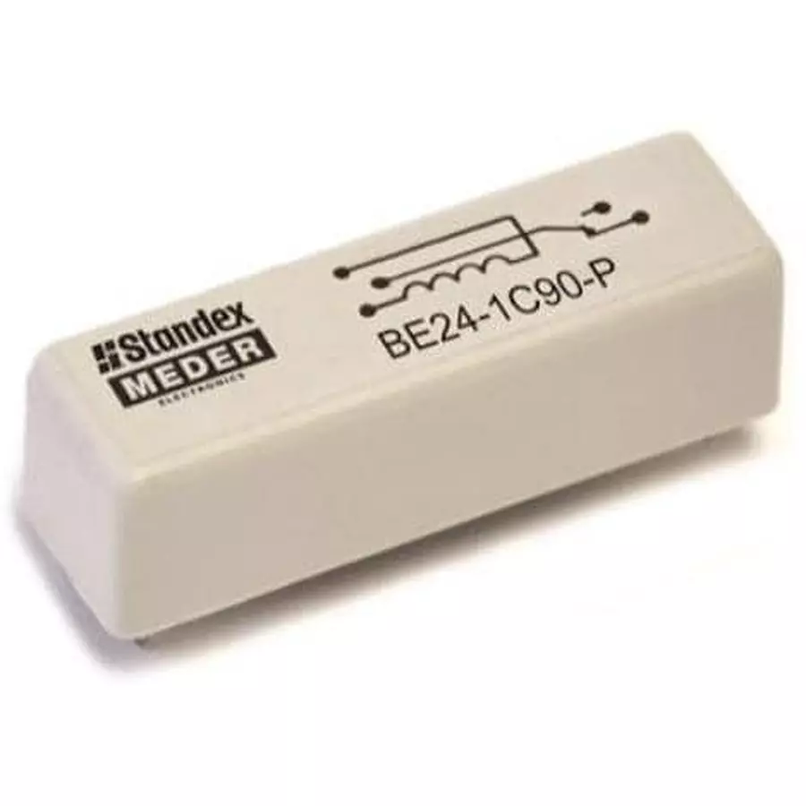 MEDER electronic Reed Relay 1 Form A (SPST-NO) 12 V DC, BE12-1A-85-P