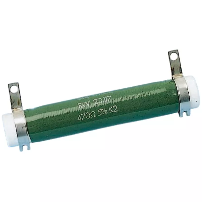 Vishay Enamel Resistor 4.7 kohm Resistance 72 W Rated Power ±5% Tolerance, RW20117A472JB15