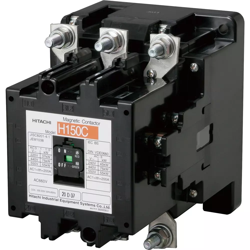 Hitachi Thermal Relay 2A2B Auxiliary Contacts, H200C 200V