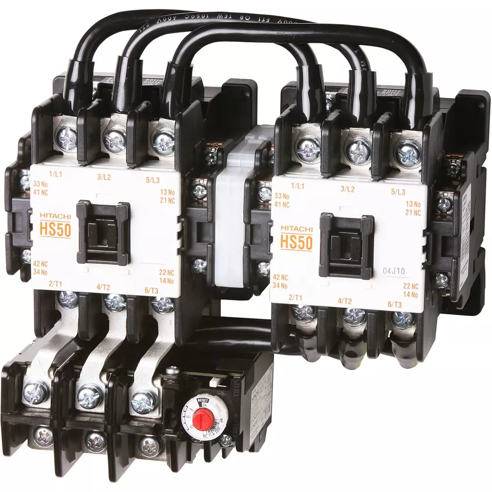 Hitachi Thermal Relay (2A2B)X2 Auxiliary Contacts, HS50-RT (2a2b)x2 11kW 200V