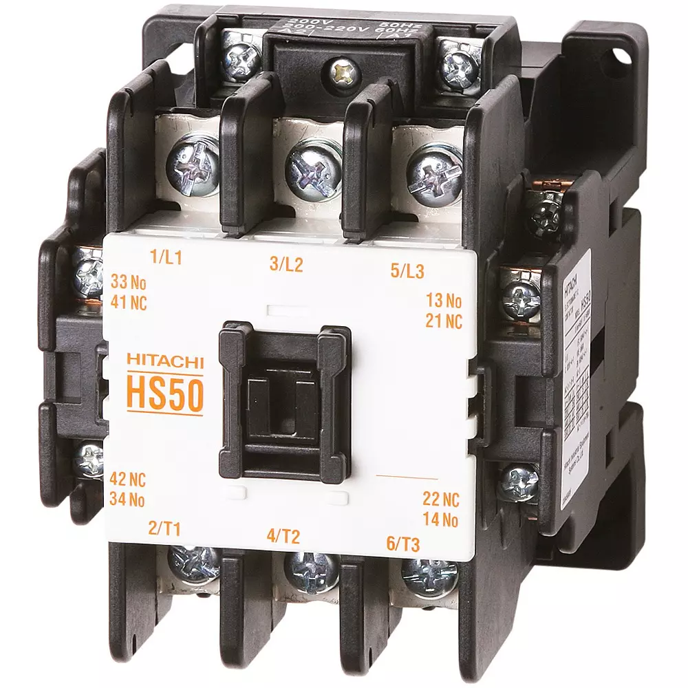 Hitachi Thermal Relay 2A2B Auxiliary Contacts, HS50 2a2b 200V