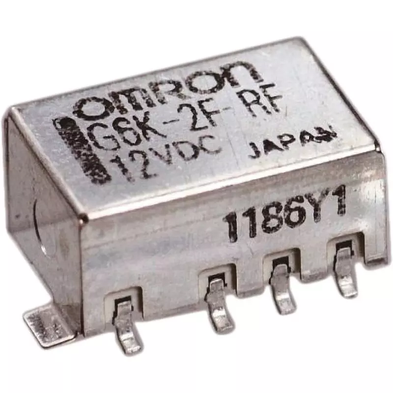 Omron Surface Mount High Frequency Relay 2c Contact Configuration, G6KU-2F-RF-DC5V