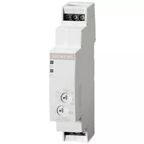 Siemens Multi Function Time Relay 1 Form C (SPDT-NO, NC), 7PV15381AW30