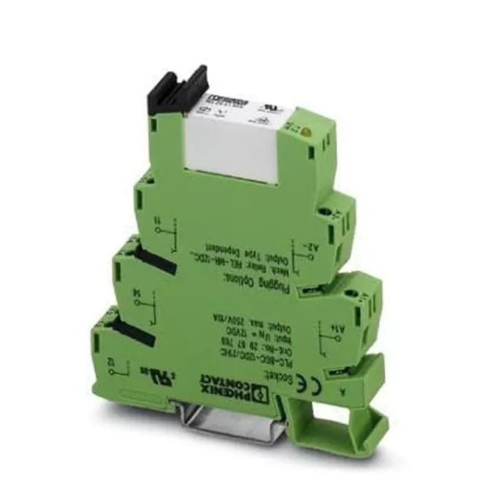 Phoenix Contact Relay Module DIN Rail Mount 1 Form C (SPDT-NO, NC) 10 Amp 250 V AC, 250 V DC, 2967646