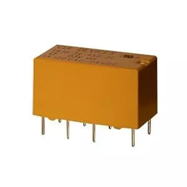 Same Sky Low Signal Relay 2 Form C (DPDT) 3 V DC Solder Pin Termination Non-Latching, SR10-3V-450-2C