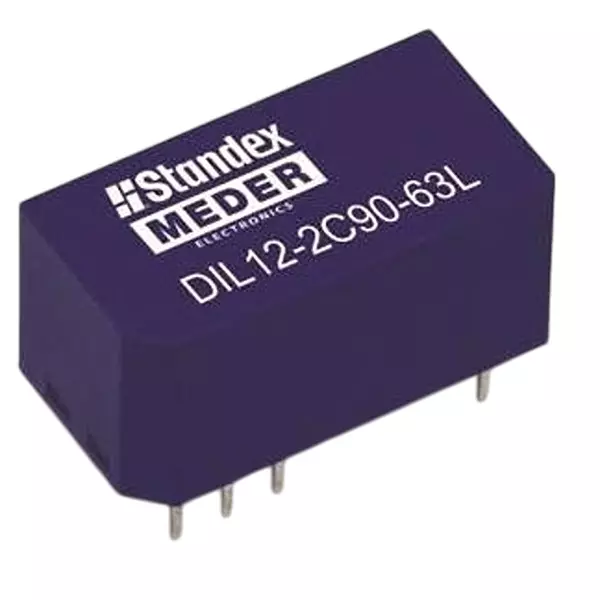 MEDER electronic Reed Relay 1 Form A (SPST-NO) 5 V DC, DIL05-1A66-11F