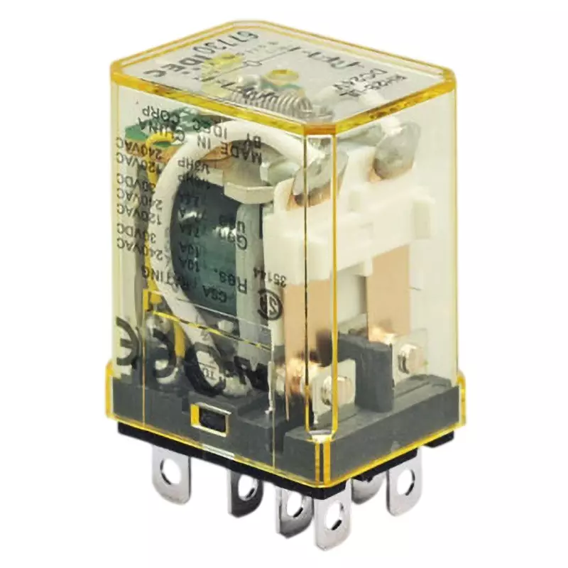Buy IDEC Rh Type Power Relay Blade Terminal Type 2C Blade Terminal DC24 ...