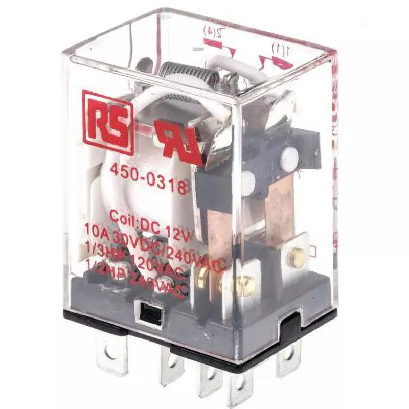 RS PRO Reed Relay Plugin DC 12 V Rated Coil Voltage, 450-0318