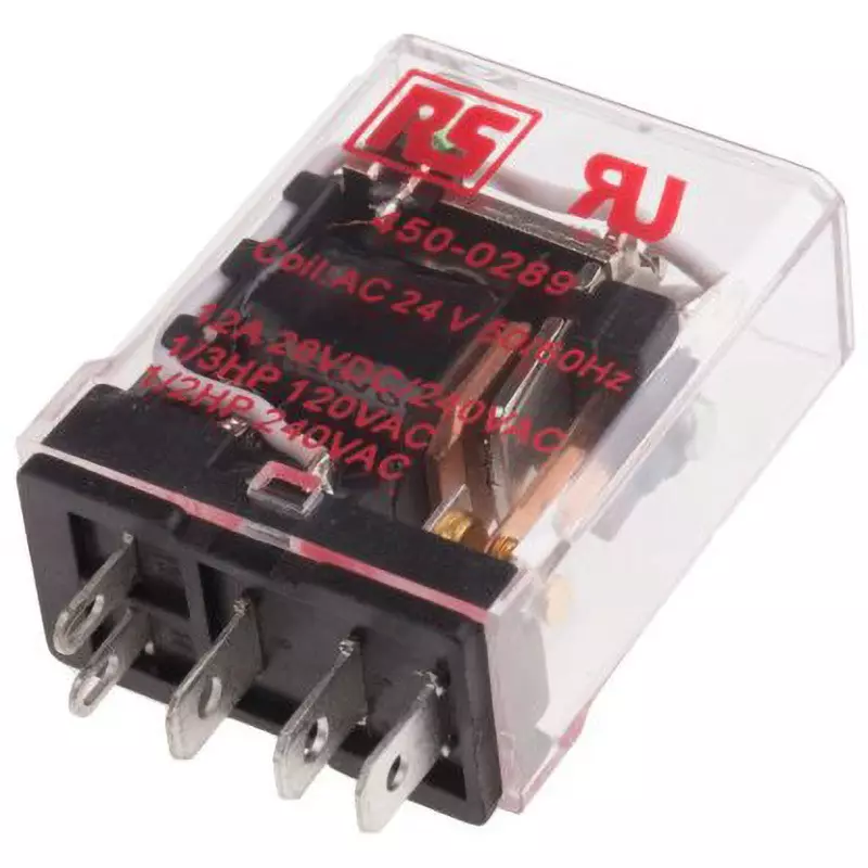 RS PRO Reed Relay PCB Mounting AC 24 V Rated Coil Voltage, 450-0289
