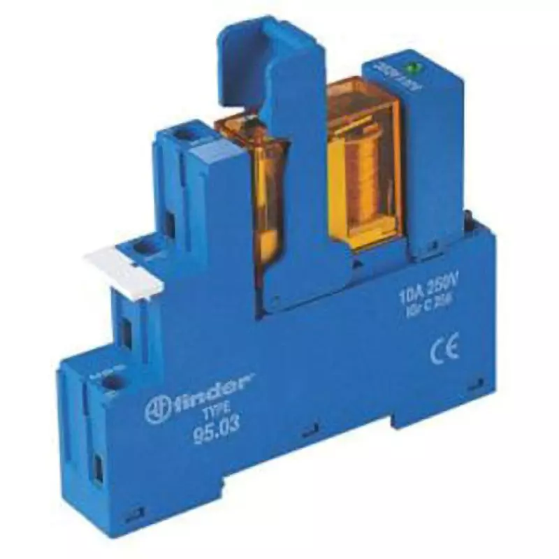 Finder Interface Relay Module AC400 V Maximum Allowable Contact Voltage AC24 V Rated Coil Voltage, 4831.8024.0060