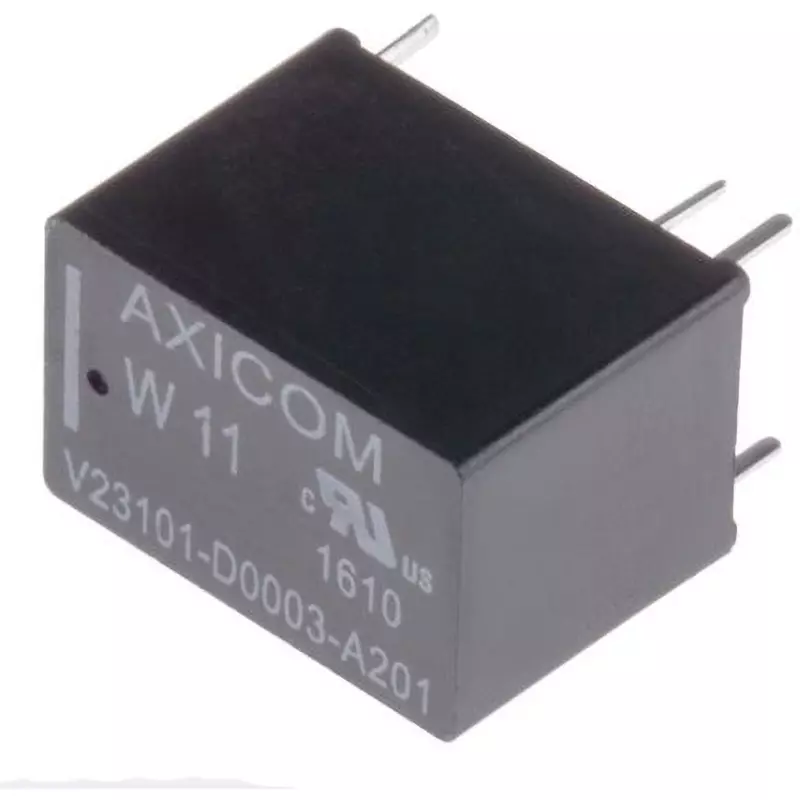 TE CONNECTIVITY Relay 1 Pole 15.5 mm Length, V23101D3A201