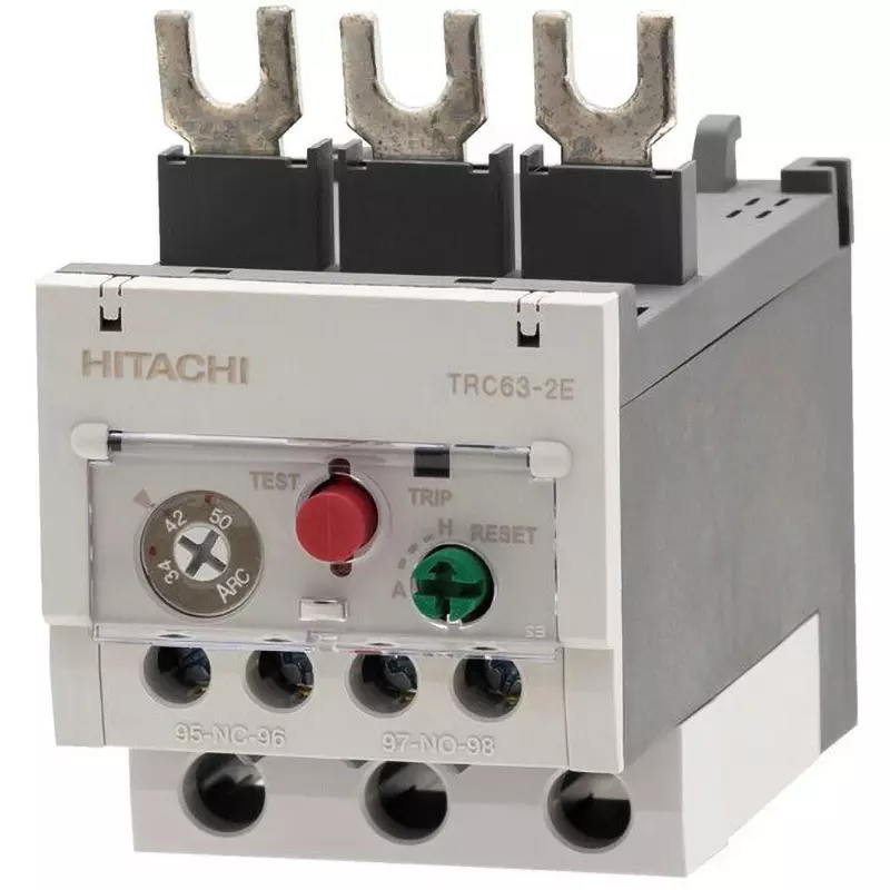 Hitachi Thermal Relay 1A1B Auxiliary Contacts, TRC63-2E 30A
