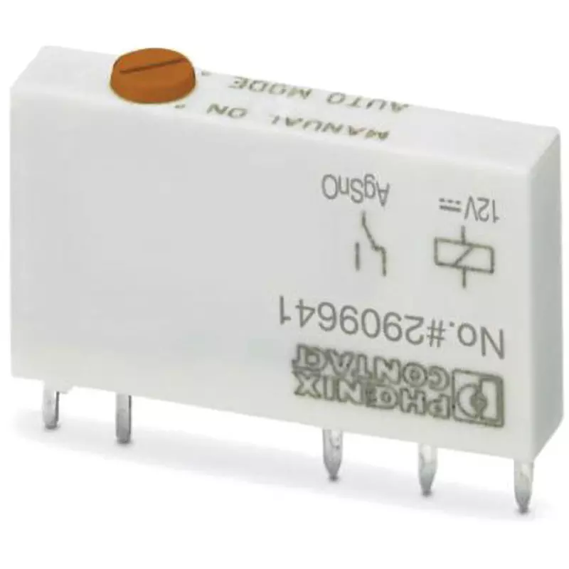 Phoenix Contact Relay RTII (flux resistant) Protection Class 1 c Contact Configuration DC12 V Rated Coil Voltag, 2909641