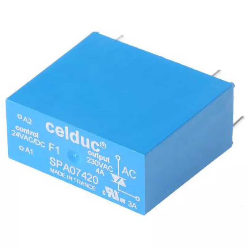 CELDUC PCB Solid State Relay 4.0 A Maximum Load Current 50 mA Minimum Load Current AC 275 V Load Voltage, SPA07420
