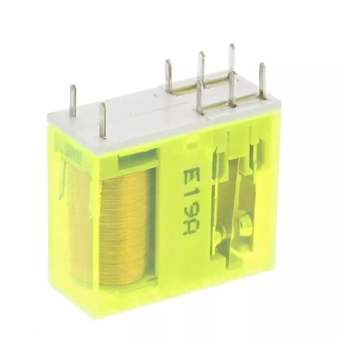 Finder PCB Mount Force Guided Relay 48 V DC Coil Voltage 2 Pole DPDT, 50.12.9.048.1000