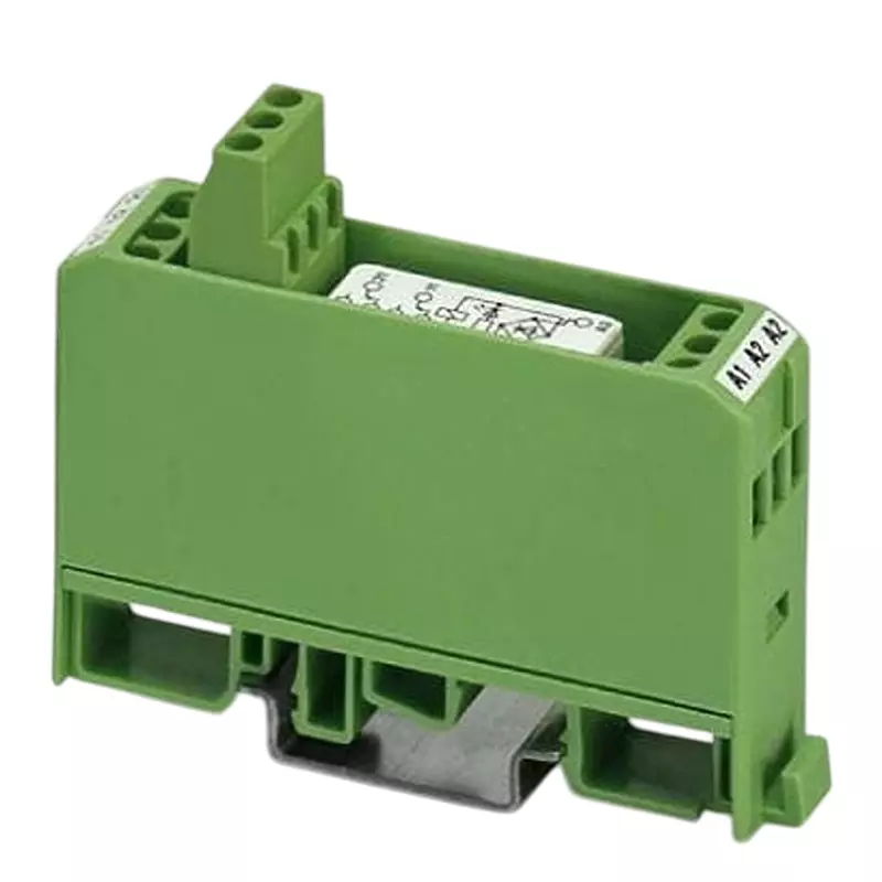 Phoenix Contact Relay Module DIN Rail Mount 2 Form C (DPDT-NO, NC) 5 Amp 250 V AC, 250 V DC, 2940391