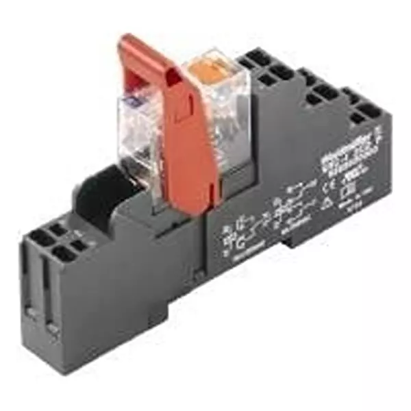 Weidmuller Pluggable Relay DIN Rail Mount 2 Form C (DPDT-NO, NC) 8 Amp 250 V AC, 8881610000