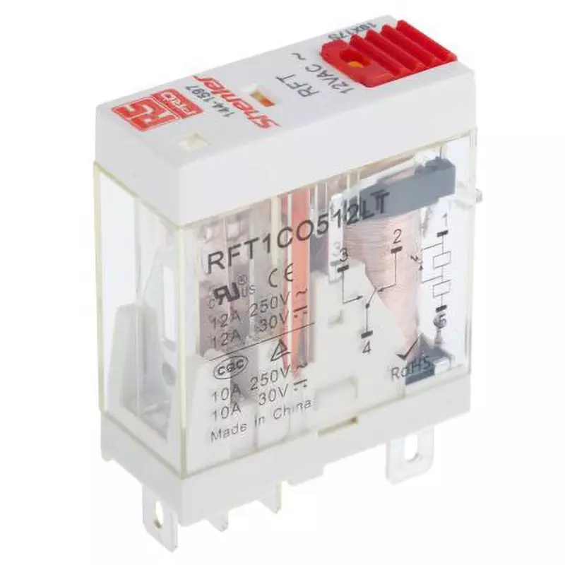 RS PRO Reed Relay Plugin AC 12 V Rated Coil Voltage, 144-1597