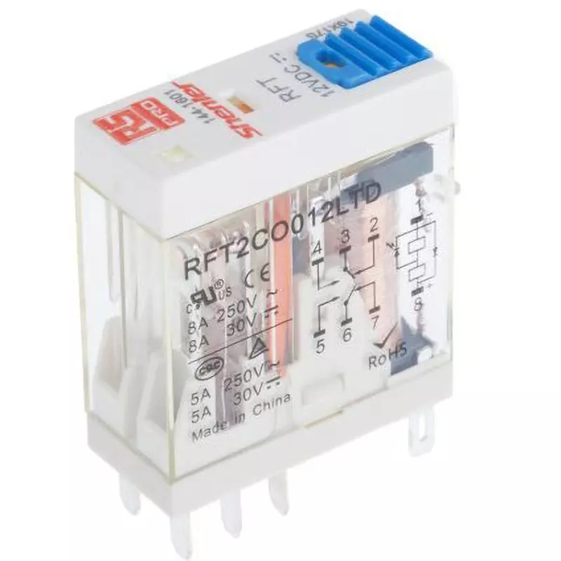 RS PRO Reed Relay Plugin DC 12 V Rated Coil Voltage, 144-1601